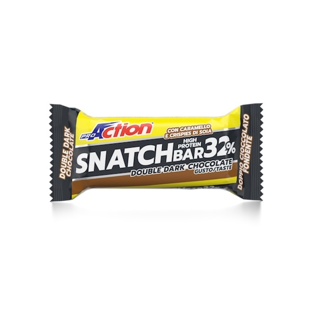 

Snatch Bar - Doppio Cioccolato Fondente ProAction 60g