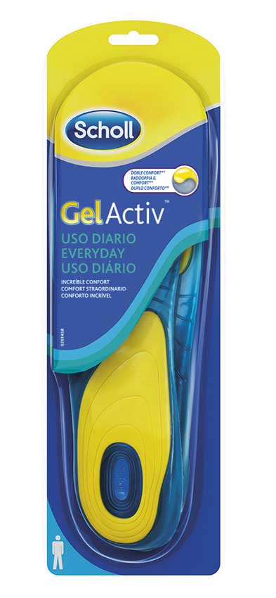 

Scholl GelActiv Solette Everyday Maschi Taglia 42-48