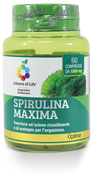 

Spirulina Maxima Colours Of Life® Optima Naturals 60 Compresse