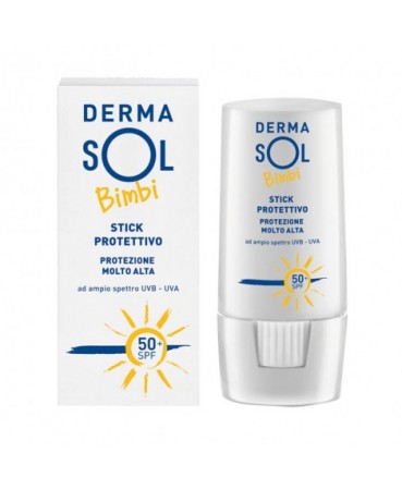 

Stick Protettivo Potezione Molto Alta SPF50+ Dermasol Bimbi 8ml