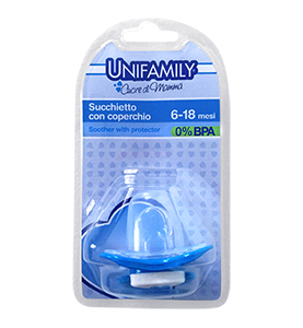 

Succhietto 6-18 Boy Silicone Unifamily® 1 Pezzo