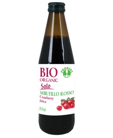 

Succo Di Mirtillo Rosso - Cranberry Proibios 330ml