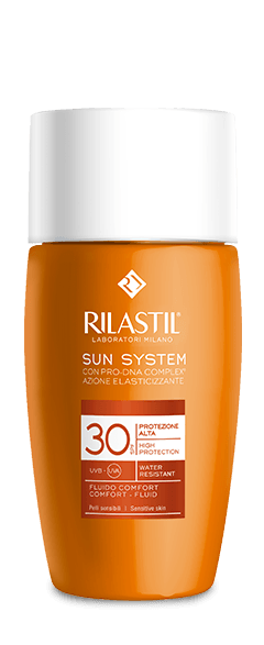 Image of Sun System Fluido Comfort SPF30 Rilastil(R) 50ml