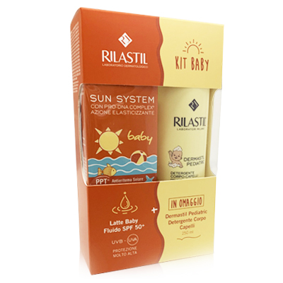 

Sun System Latte Bambino 200ml + Dermastil Pediatric 250ml Rilastil®