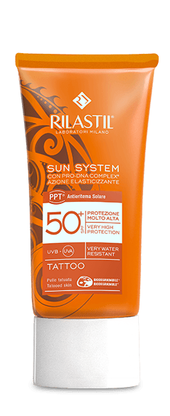 Image of Sun System Tattoo SPF50+ Rilastil(R) 75ml033