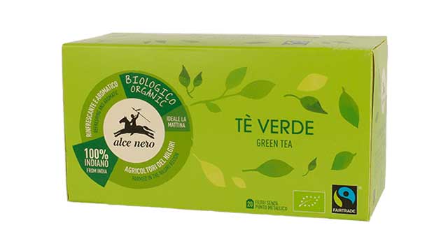 

Te' Verde Biologico Alce Nero 20 Filtri 35g