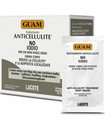 

Trattamento Anti-Cellulite No-Iodio Guam 20 Bustine