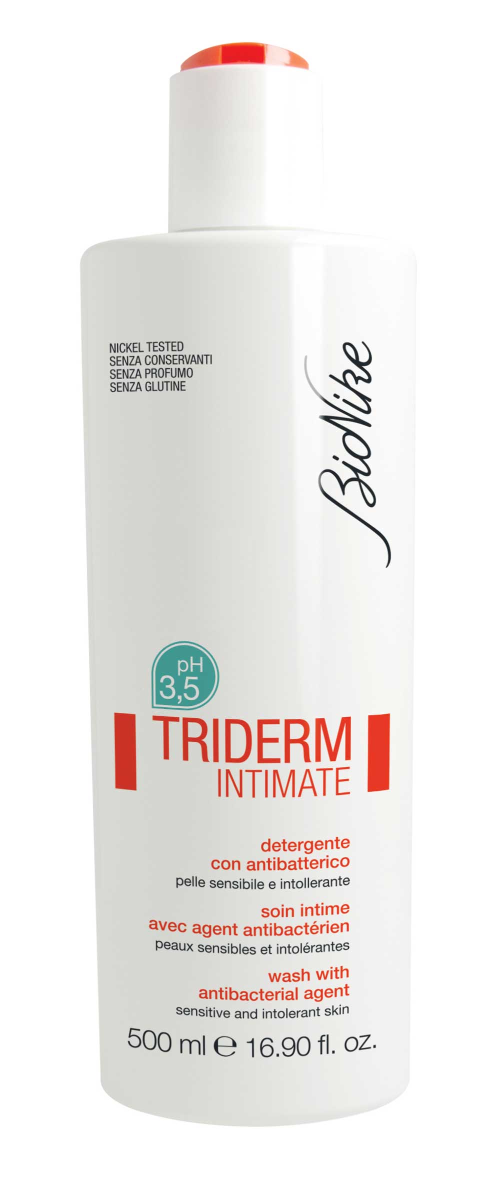 

Triderm Intimate Detergente Antibatterico Ph 3.5 Bionike 500ml OS