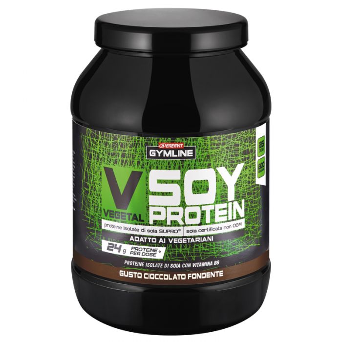 

V-Vegetal Soy Protein Gusto Cioccolato Fondente Enervit Gymline Muscle 800g