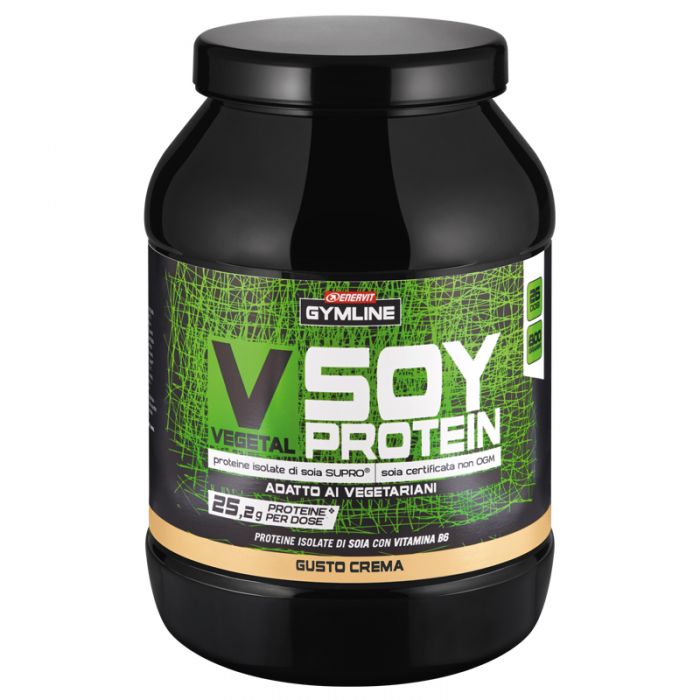 

V-Vegetal Soy Protein Gusto Crema Enervit Gymline Muscle 800g