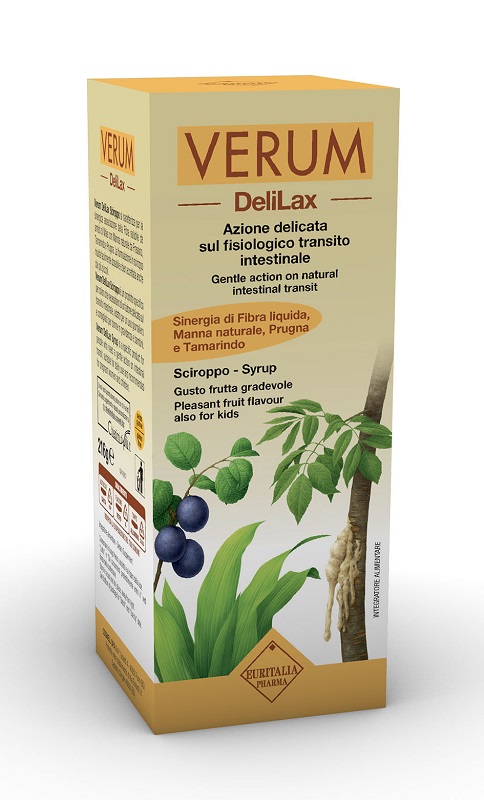 

VERUM DeliLax Sciroppo EURITALIA PHARMA 216g