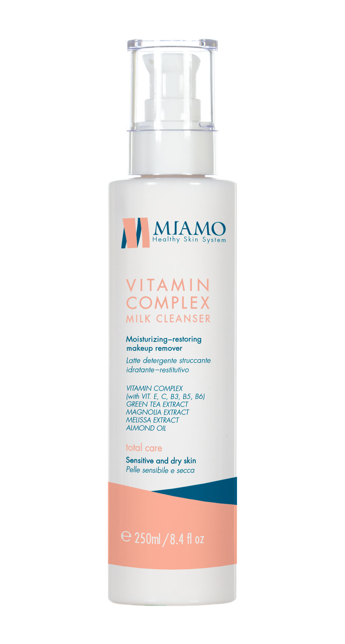 

VITAMIN COMPLEX MILK CLEANSER MIAMO 250ml