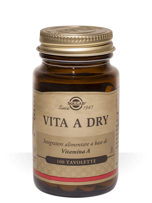 

Vita A Dry Solgar 100 Tavolette