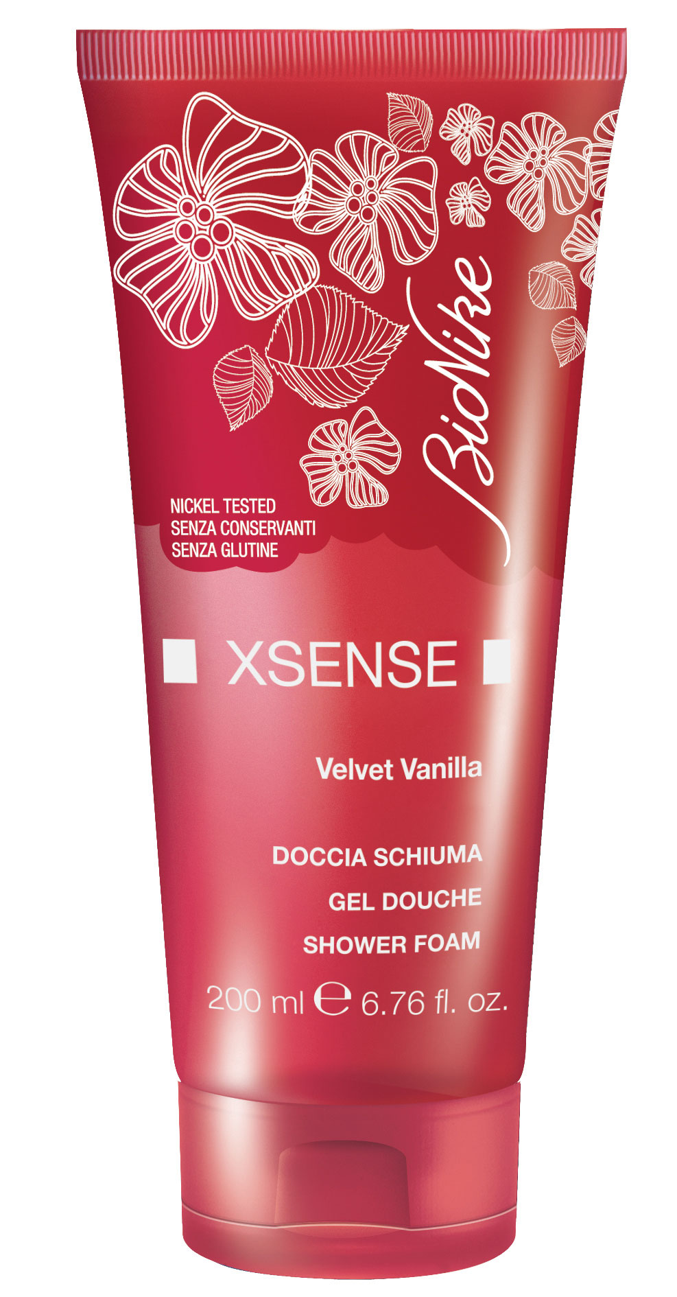 Image of Xsense Velvet Vanilla Doccia Schiuma Profumato BioNike 200ml033