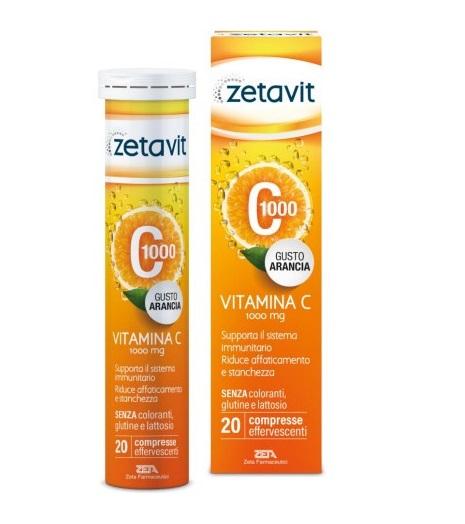 Image of Zetavit C1000 20 Compresse Effervescenti033