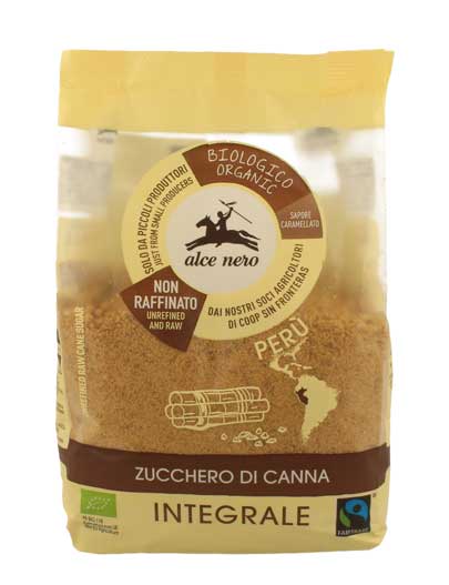 

Zucchero Integrale Di Canna Biologico Alce Nero 500g