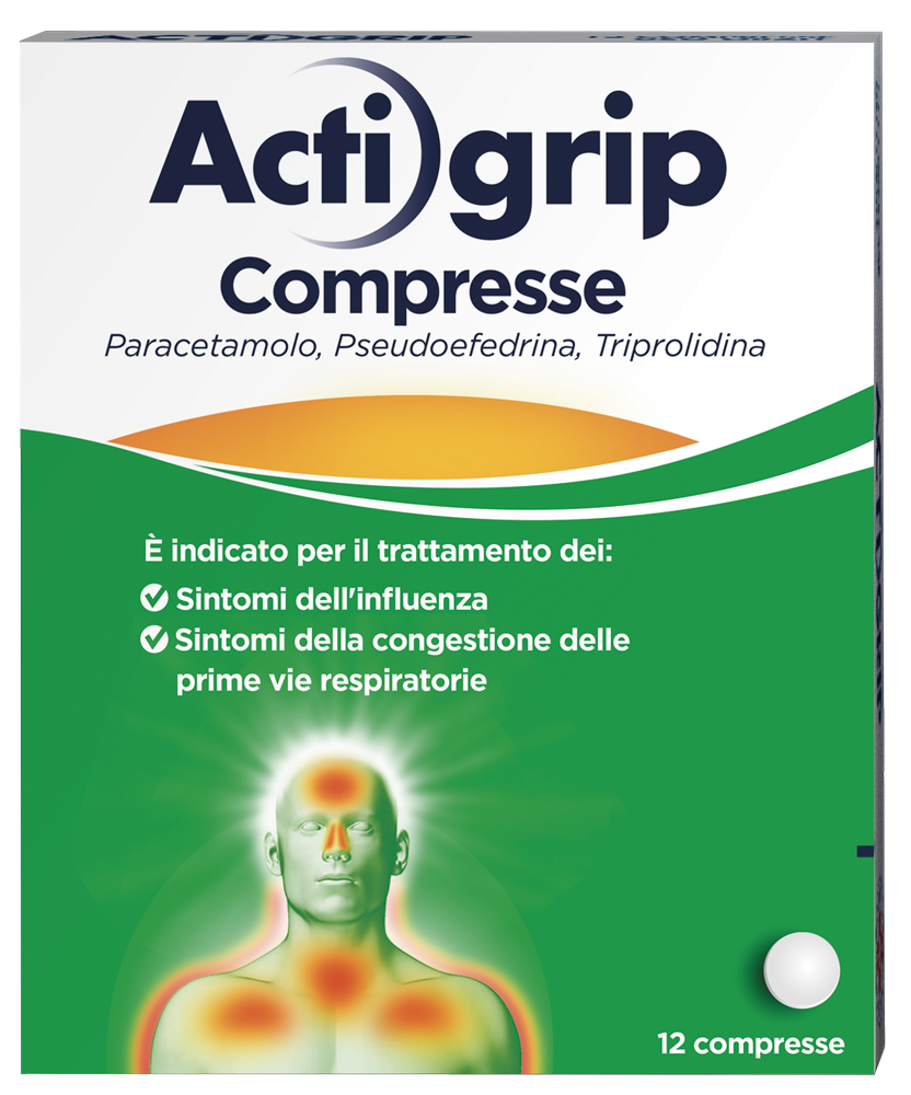 

ACTIGRIP 12 Compresse