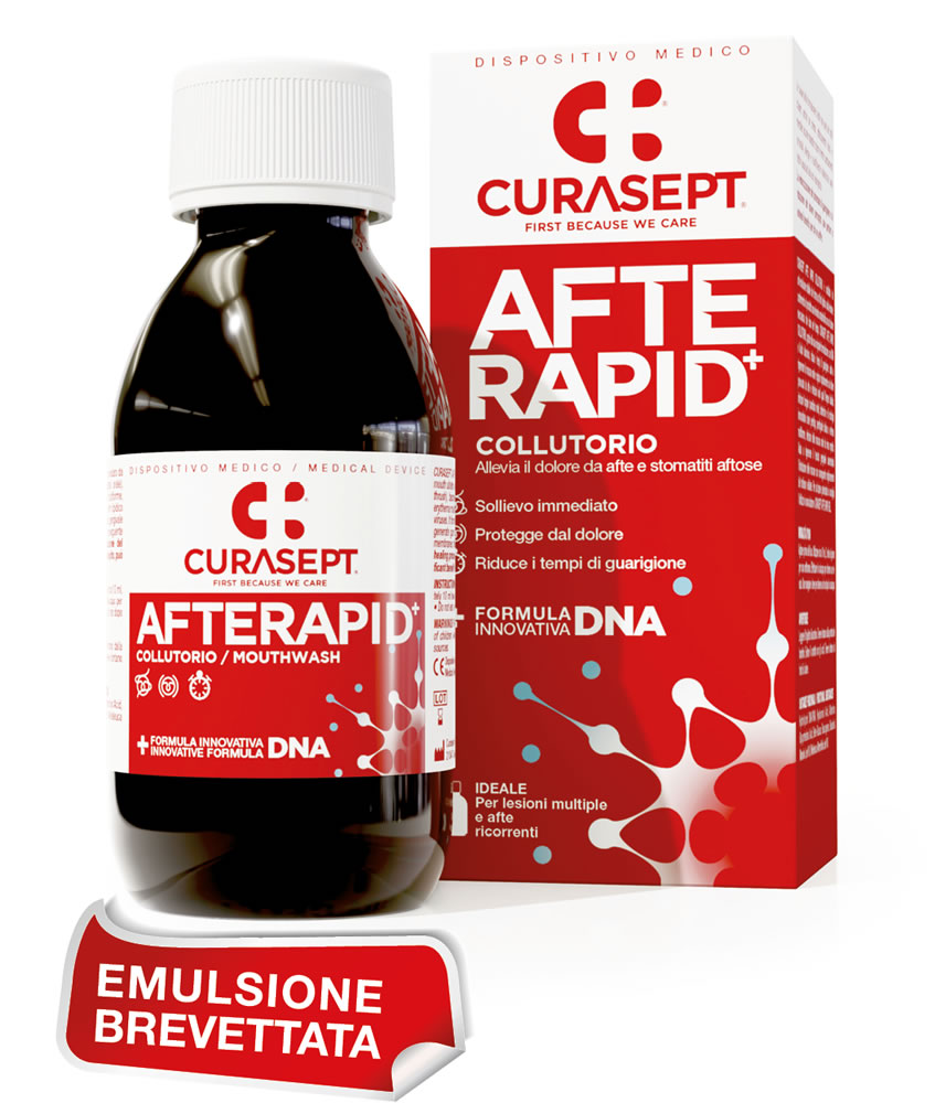 Image of Afte Rapid Colluttorio Curasept 125ml