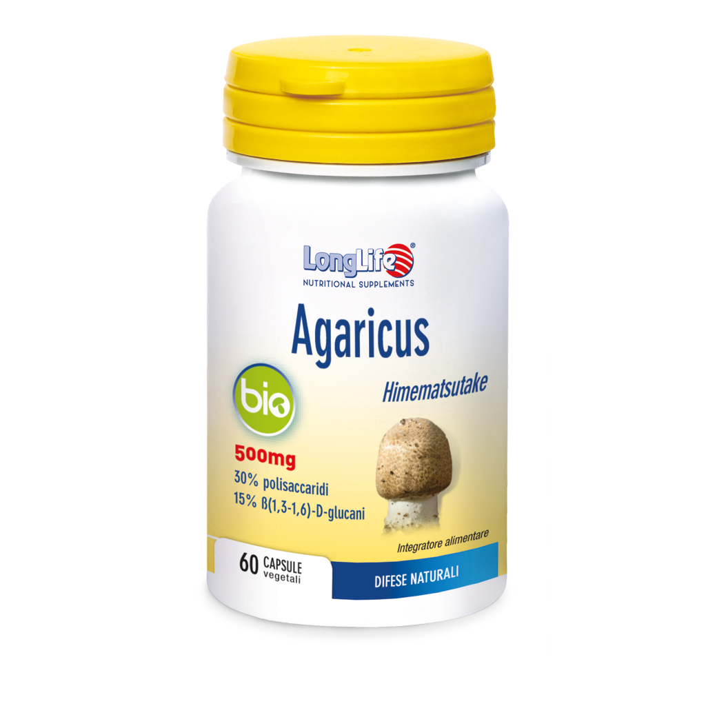 

Agaricus Bio 500mg LongLife 60 Capsule