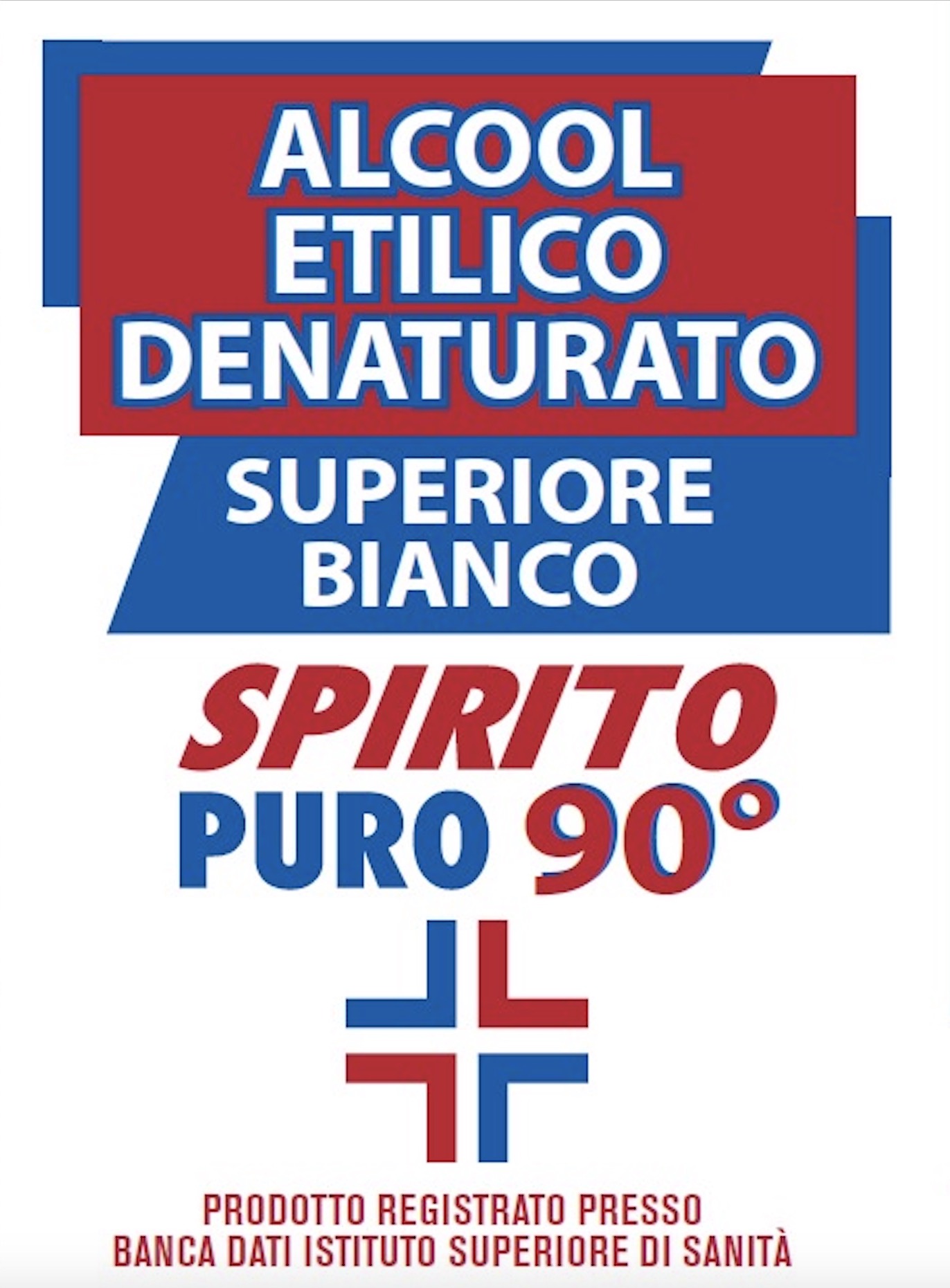 Alcool Etilico Denaturato Spirito Puro 90 deg. 1lt