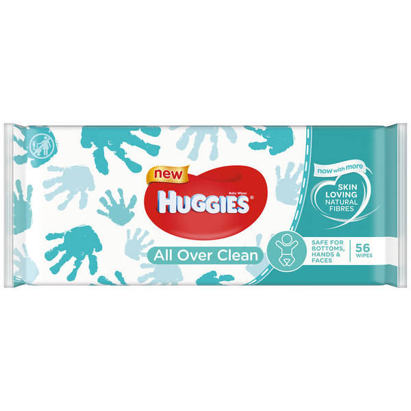 

All Over Clean Huggies® 56 Salviette