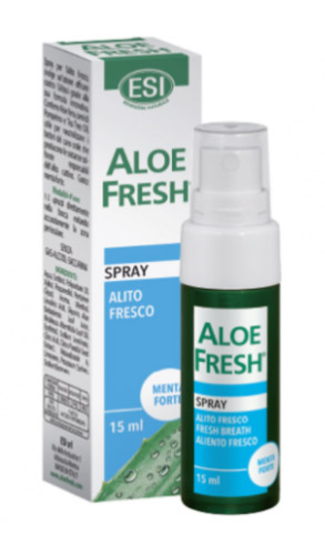 

ALOE FRESH Spray Alito Fresco Gusto Menta Forte ESI 15ml