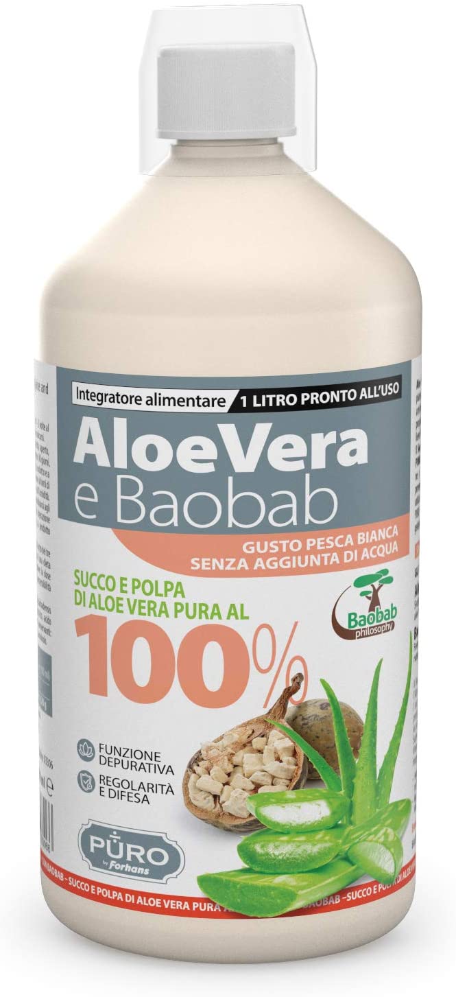 

Aloe Vera E Baobab PURO Gusto Pesca 1 Litro