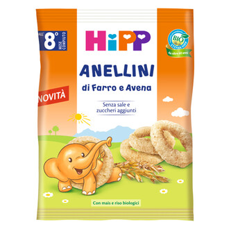 

Anellini Farro E Avena HiPP 30g