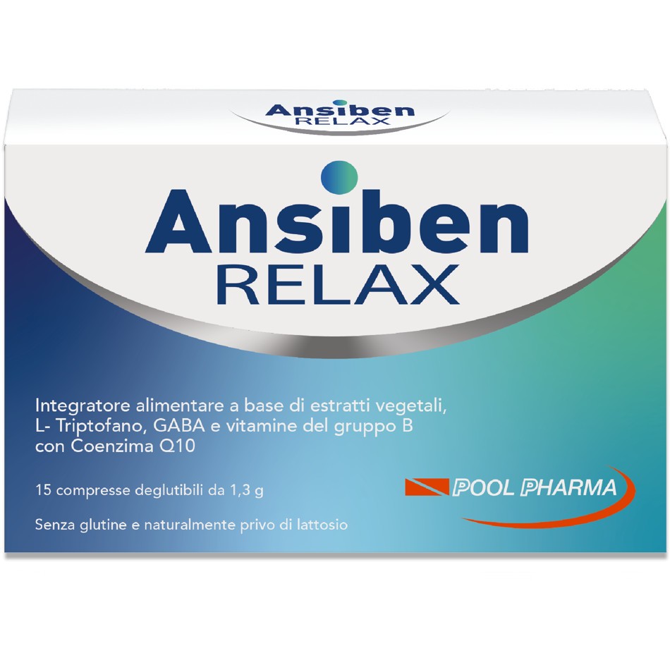 Image of Ansiben Relax Pool Pharma 15 Compresse