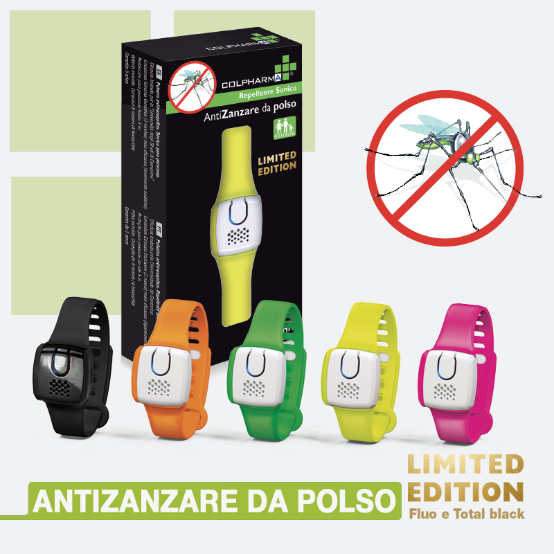 Image of AntiZanzare Da Polso Colpharma(R) 1 Pezzo