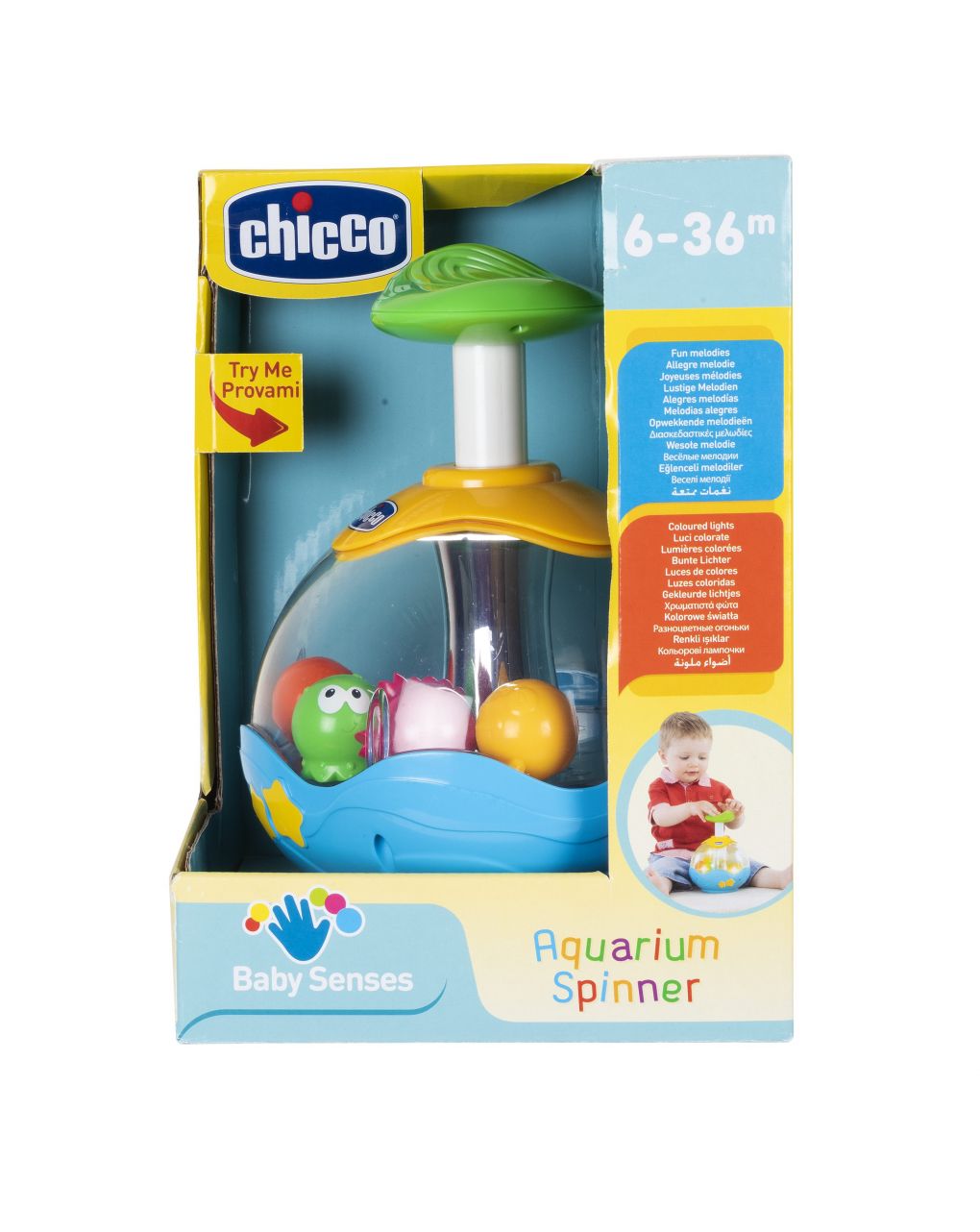 Image of Aquarium Trottola Baby Sesnses CHICCO 6-36M033