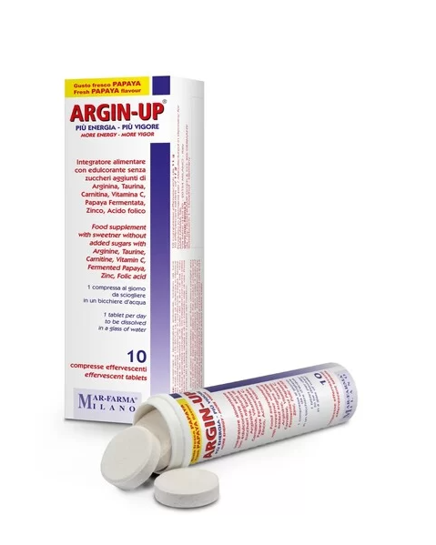 Image of Argin-Up Mar-Farma 10 Compresse Effervescenti033