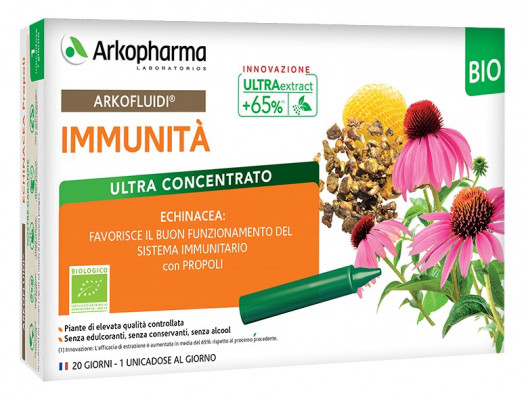 

Arkofluidi® Immunità Bio Arkopharma 20 Flaconcini