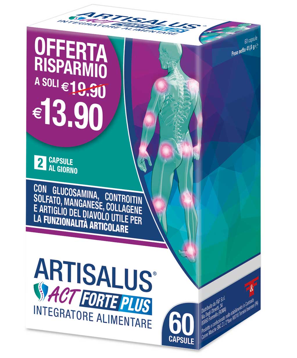 

Artisalus Act Forte Plus F&F 60 Capsule