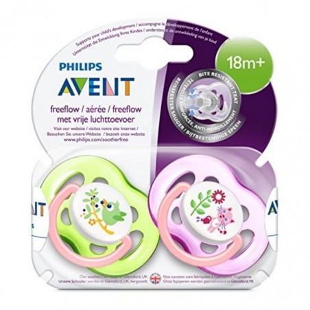 

Avent Ultra AirFlow Philips 18m+ 2 Succhietti In Silicone