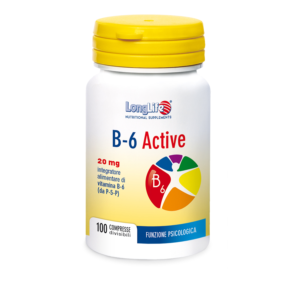 Image of B6 Active 20mg LongLife 100 Compresse Divisibili