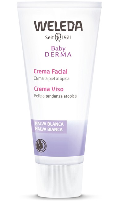 Image of Weleda Baby Derma Malva Bianca Crema Per Il Viso033