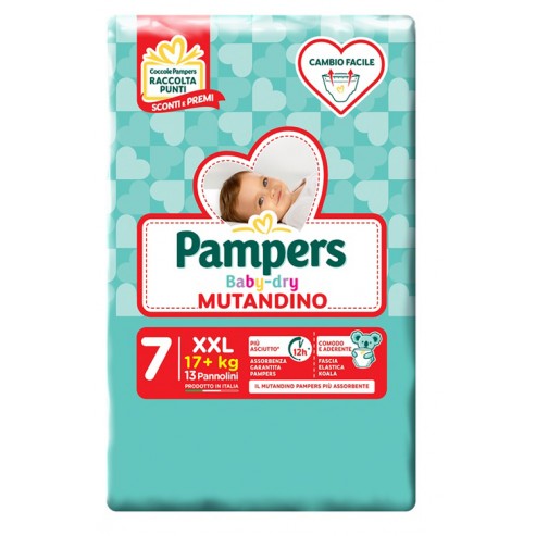 

Baby-Dry Mutandino XXL Pampers 13 Pezzi