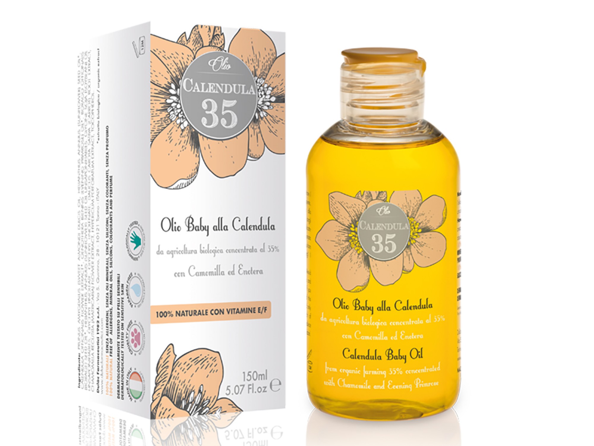 Image of Baby Oil Calendula 35 150ml033