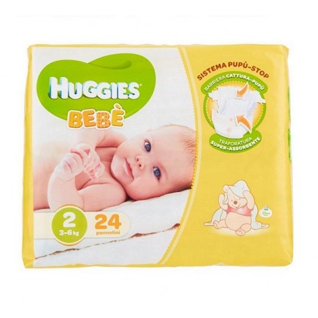 

Bebè Huggies® 24 Pannolini Extra Care Taglia 2