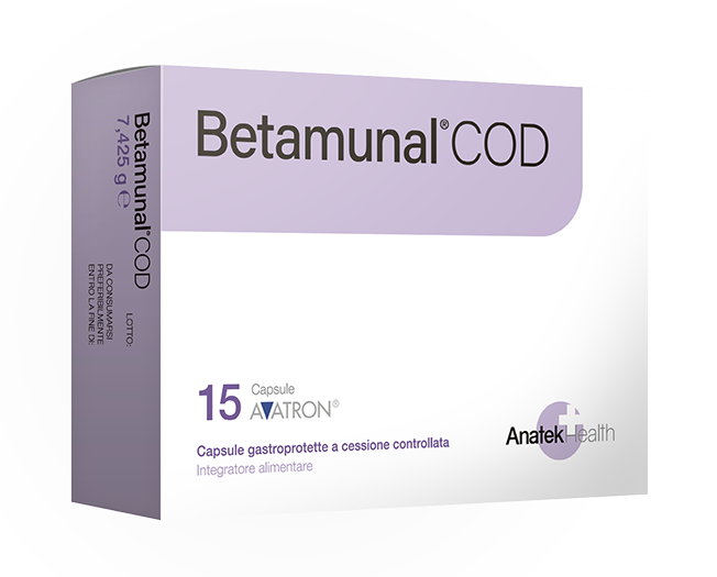 

Betamunal® Cod Anatek Health 15 Capsule