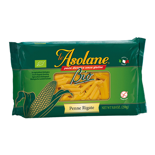 

Le Asolane Penne Rigate Al Mais Biologico 250g