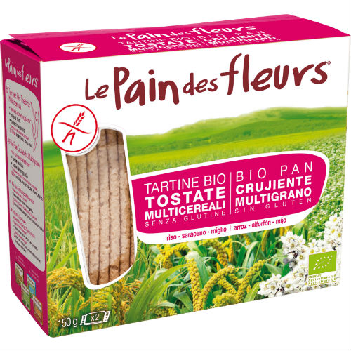 

Priméal Le Pain De Fleurs Tartine Multicereali Biologico 150g