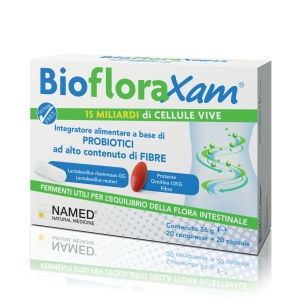 

BiofloraXam Named 20 Capsule + 20 Compresse