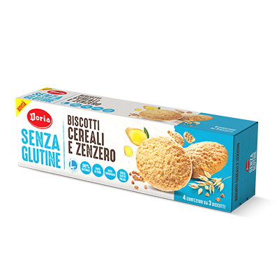 

Biscotti Cereali E Zenzero Doria 4x37,5g