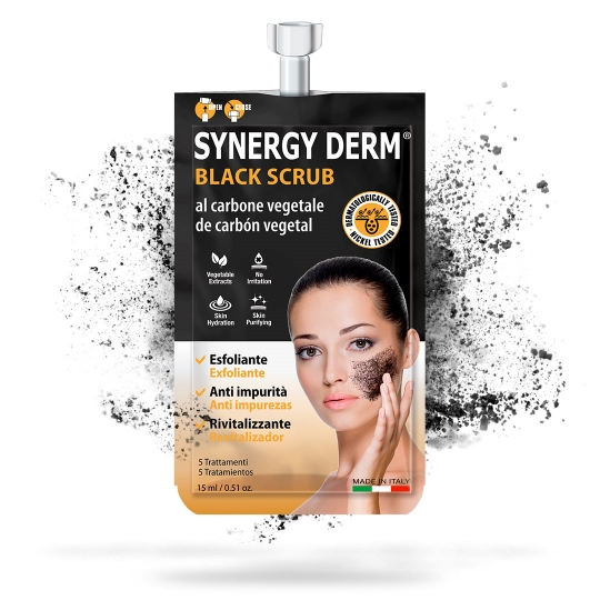 Image of Black Scrub Synergy Derm(R) 15ml