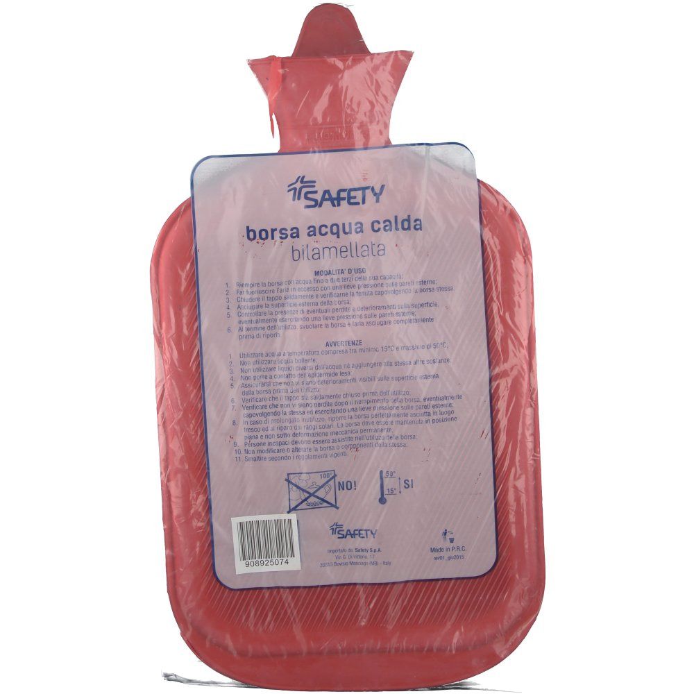 

Borsa Acqua Calda Bilamellata Safety