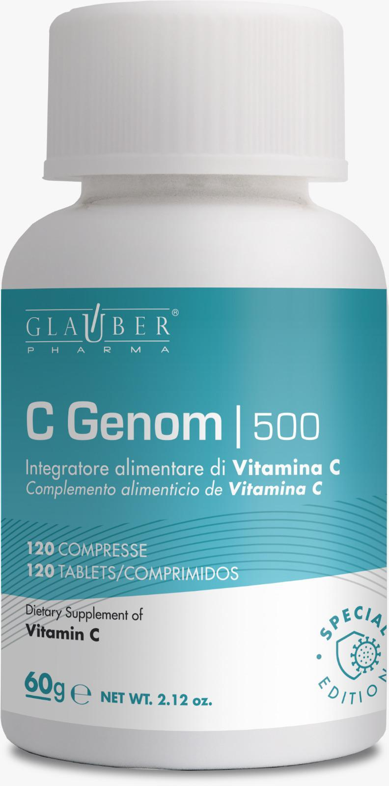 

C-Genom 500 Glauber Pharma 120 Compresse