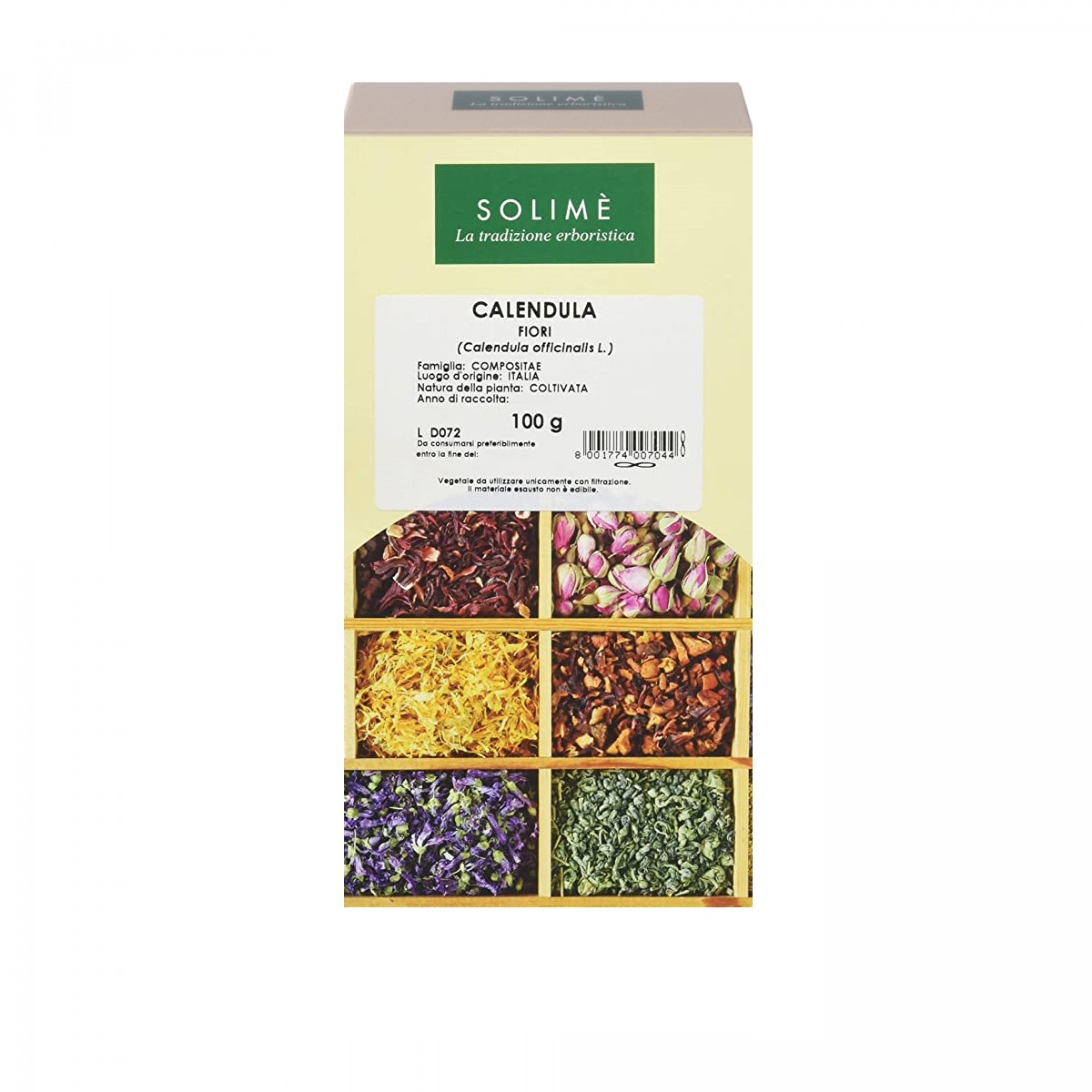 

Calendula Fiori Mondi Solimé 100g