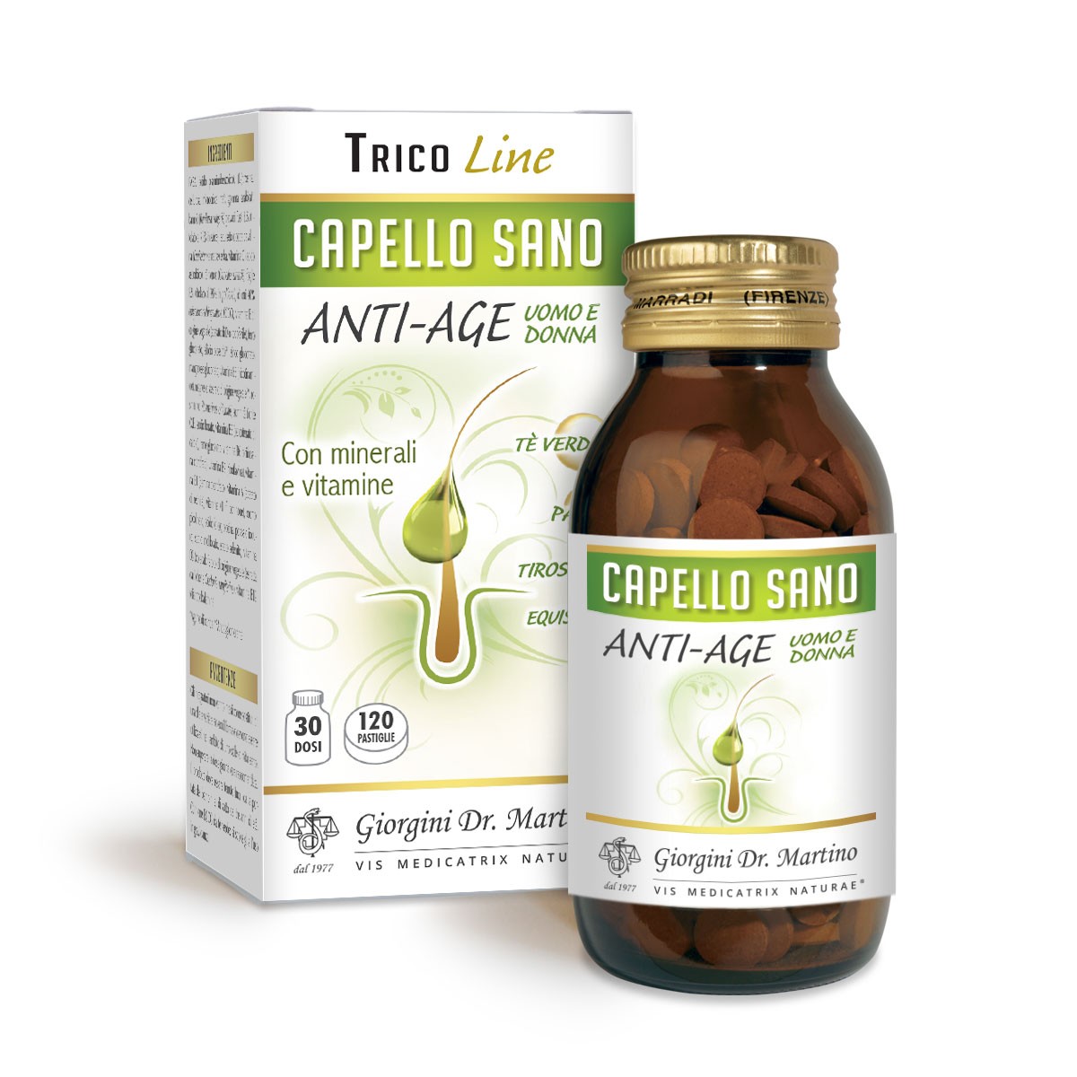 

Capello Sano Anti-Age Dr. Giorgini 120 Pastiglie